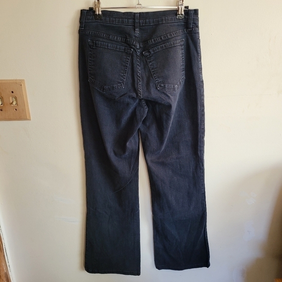 Nydj boot cut jean stretch black gray 4 - Picture 6 of 9